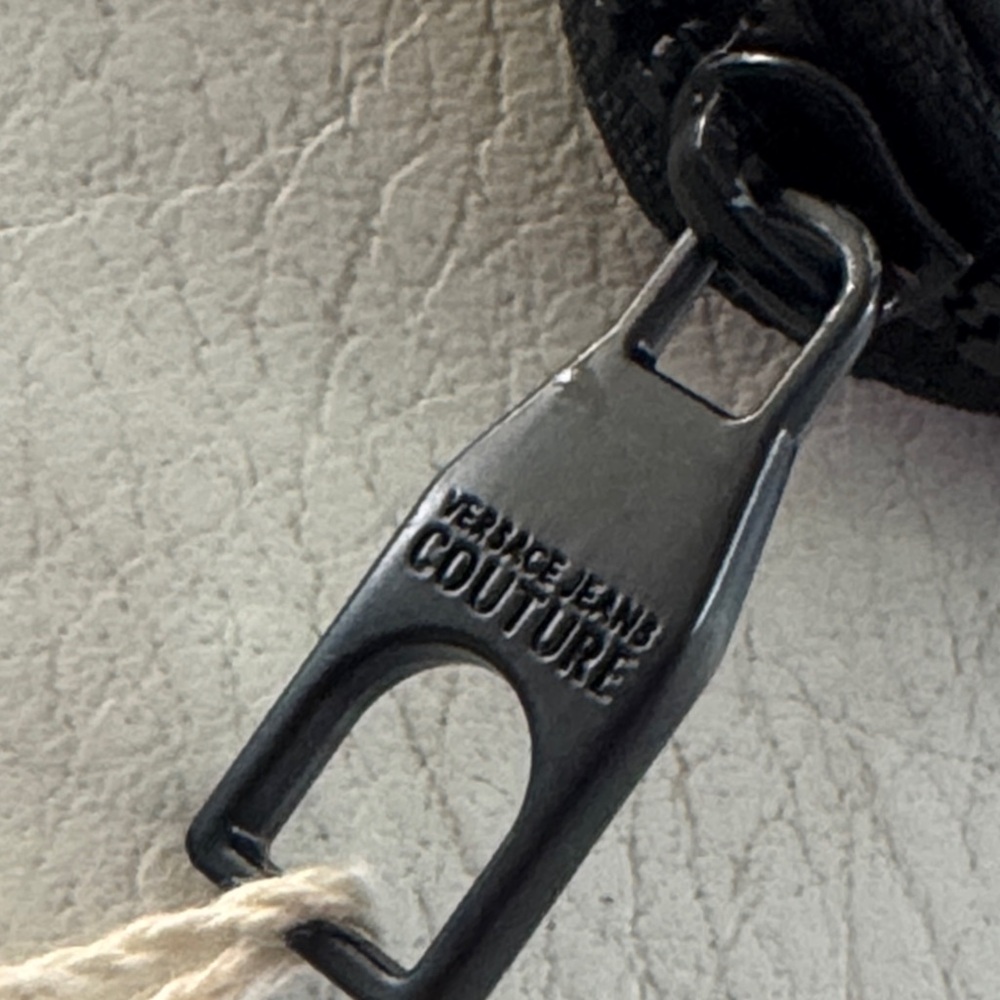 Versace Jeans Couture Black, White and Gold Card Holder - Picture 11 of 16